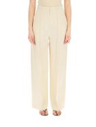Loose Trousers Totême Loose Trousers - Beige