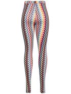 M Missoni Zig Zag Rayon Blend Leggings M Missoni Zig Zag Rayon Blend Leggings - Multicolor