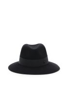 Maison Michel Henrietta Felt Fedora Hat Maison Michel Henrietta Felt Fedora Hat - BLACK (Black)
