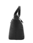 Longchamp Le Pliage Cuir - Top Handle Bag Xs Longchamp Le Pliage Cuir - Top Handle Bag Xs - Black