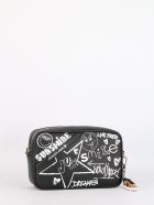 Golden Goose Star Bag With Graffiti Print Golden Goose Star Bag With Graffiti Print - Black