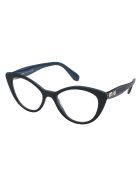 0mu 01rv Glasses Miu Miu 0mu 01rv Glasses - TMY1O1 BLUE/TOP OPAL BLUE