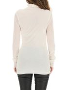 Ann Demeulemeester Tess Cashmere And Silk Sweater Ann Demeulemeester Tess Cashmere And Silk Sweater - WHITE (White)