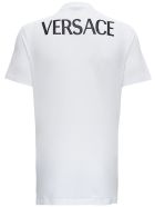 Versace Medusa Print Cotton T-shirt Versace Medusa Print Cotton T-shirt - White