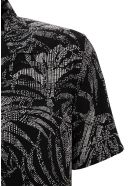 Saint Laurent Viscose Shirt With Tropical Print Saint Laurent Viscose Shirt With Tropical Print - Black