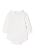 Il Gufo Bodysuit With Long Sleeves Il Gufo Bodysuit With Long Sleeves - Bianco-rosa