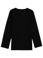 Givenchy Black Long Sleeved T-shirt With Logo Print Givenchy Black Long Sleeved T-shirt With Logo Print - Black