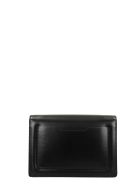Off-White Shoulder Bag In Black Leather Off-White Shoulder Bag In Black Leather - black