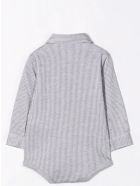 Il Gufo Striped Bodysuit Il Gufo Striped Bodysuit - Steel