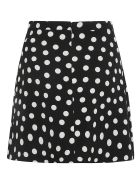 Saint Laurent Jupe Skirt Saint Laurent Jupe Skirt - Marine Craie