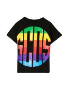 GCDS Mini Black T-shirt GCDS Mini Black T-shirt - Nero