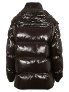 Puffer Shiny Lightweight Coat Bottega Veneta Puffer Shiny Lightweight Coat - Cocoa