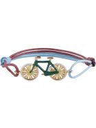 Aliita Bici Charm Cord Bracelet Aliita Bici Charm Cord Bracelet - Multicolor