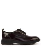 Pezzol 1951 Brushed Leather Derby Shoes Pezzol 1951 Brushed Leather Derby Shoes - Aubergine