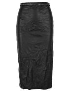 N21 Crystal-embellished Pencil Skirt N.21 N21 Crystal-embellished Pencil Skirt - BLACK