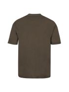 PTRCRS by Christian Petrini Crew-neck Cotton T-shirt PTRCRS by Christian Petrini Crew-neck Cotton T-shirt - green