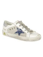 Superstar Net And Leather Upper Glitter Star Mirro Golden Goose Superstar Net And Leather Upper Glitter Star Mirro - 10481