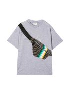 Fendi Gray T-shirt Fendi Gray T-shirt - Melange