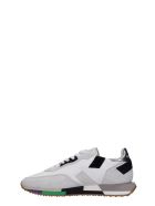 GHOUD Rush Sneakers In Grey Suede And Fabric GHOUD Rush Sneakers In Grey Suede And Fabric - grey