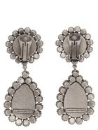 Alessandra Rich 'crystal' Earrings Alessandra Rich 'crystal' Earrings - Silver