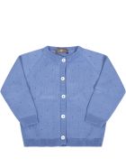 Little Bear Blue Cardigan For Baby Boy Little Bear Blue Cardigan For Baby Boy - Blue