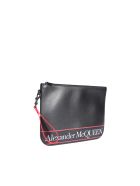Alexander Mcqueen Logo Pouch Alexander McQueen Logo Pouch - Black