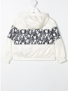 Kid White Vilna Jacket Moncler Kid White Vilna Jacket