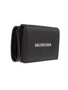 Man Black Cash Mini Wallet Balenciaga Man Black Cash Mini Wallet - Black/white