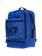 EA7 Emporio Armani Ea7 Double Question Mark Backpack - Blu