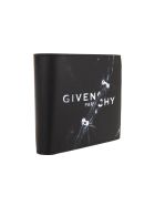 Givenchy Man Trompe L'oeil Wallet In Black Leather Givenchy Man Trompe L'oeil Wallet In Black Leather - Nero
