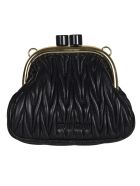 Miu Miu Matelassé Shoulder Bag Miu Miu Matelassé Shoulder Bag - Black