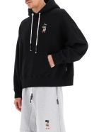 Pirate Bear Embroidered Hoodie Palm Angels Pirate Bear Embroidered Hoodie - Nero