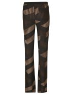 Versace Ribbed Knit Skirt Versace Ribbed Knit Skirt - Caramel
