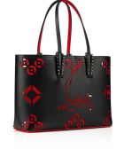 Christian Louboutin Black Leather Cabata Loubinthesky Perfore Christian Louboutin Black Leather Cabata Loubinthesky Perfore - BLACK
