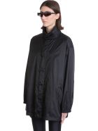 Balenciaga Casual Jacket In Black Polyester Balenciaga Casual Jacket In Black Polyester - black