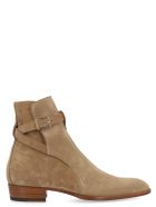Saint Laurent 'wyatt' Shoes Saint Laurent 'wyatt' Shoes - Beige