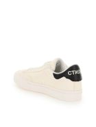 HERON PRESTON Vulcanized Low Top Sneakers HERON PRESTON Vulcanized Low Top Sneakers - WHITE BLACK (White)