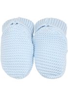 Little Bear Light Blue Baby Bootee For Babyboy Little Bear Light Blue Baby Bootee For Babyboy - Light Blue