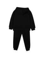 Moschino Sports Suit With Embossed Logo Moschino Sports Suit With Embossed Logo - Nero