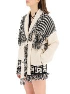 Alanui El Paso Oversized Cardigan Alanui El Paso Oversized Cardigan - LAPPONIA WHITE (White)