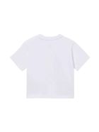 Burberry White Newborn T-shirt Burberry White Newborn T-shirt - Bianco