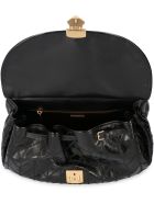 Miu Miu Leather Shoulder Bag Miu Miu Leather Shoulder Bag - black