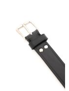 Ann Demeulemeester Bent Leather Belt Ann Demeulemeester Bent Leather Belt - BLACK (Black)