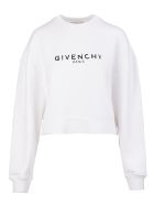 Logo-print Cropped Sweatshirt Givenchy Logo-print Cropped Sweatshirt