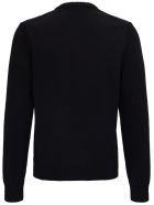 Givenchy Black Jersey Sweater With Front Logo Givenchy Black Jersey Sweater With Front Logo - Black
