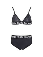 Balmain Grey Bikini For Girl Balmain Grey Bikini For Girl - Black