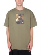 Off-White Caravaggio T-shirt Off-White Caravaggio T-shirt - Verde