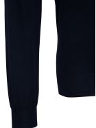 Lardini Blue Wool And Silk Sweater Lardini Blue Wool And Silk Sweater - Blu