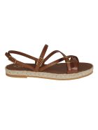 Tod's Raffia Sole Sandals Tod's Raffia Sole Sandals - Cuoio