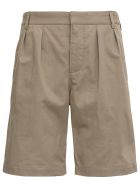 Saint Laurent Beige Cotton Bermuda Shorts Saint Laurent Beige Cotton Bermuda Shorts - Beige